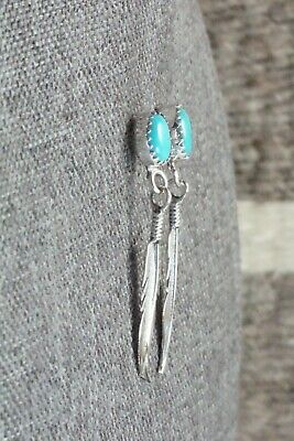Turquoise & Sterling Silver Earrings - Sharon McCarthy