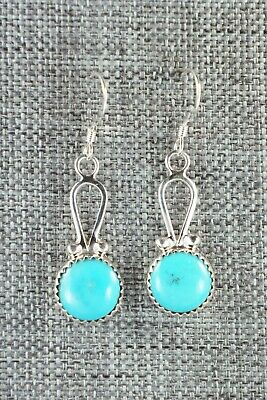 Turquoise & Sterling Silver Earrings - Sadie Jim