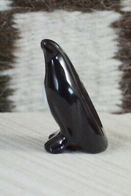 Penguin Zuni Fetish Carving - Calvert Bowannie
