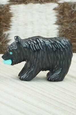 Bear Zuni Fetish Carving - Andres Quandelacy