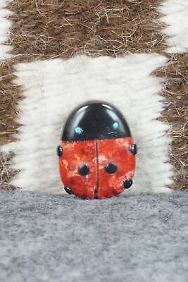 Lady Bug Zuni Fetish Carving - Reynold Lunasee