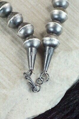 Sterling Silver Squash Blossom and Earrings - Gilbert Martin