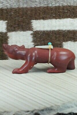 Bear Zuni Fetish Carving - Albert Eustace