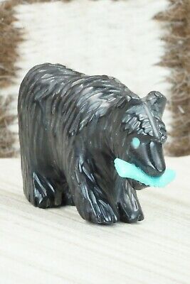 Bear Zuni Fetish Carving - Andres Quandelacy