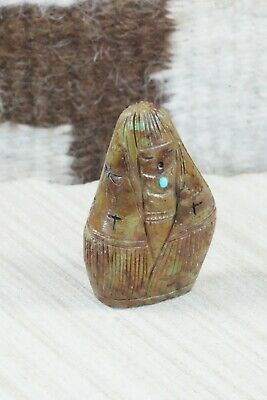 Corn Maiden Zuni Fetish Carving - Sandra Quandelacy