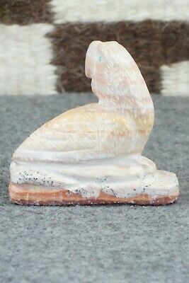 Parrot Zuni Fetish Carving - Vance Cachini
