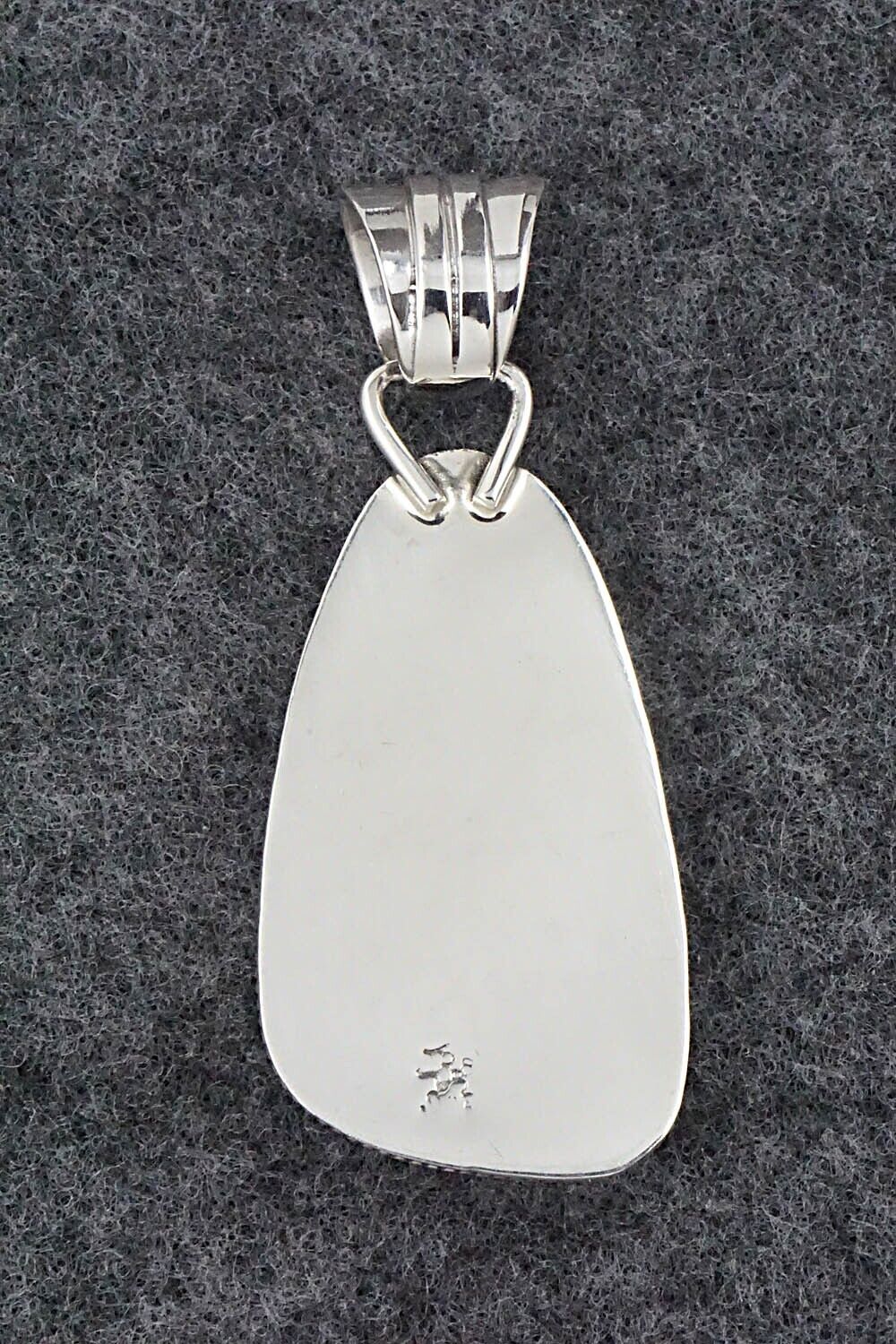 Turquoise and Sterling Silver Pendant - Sharon McCarthy