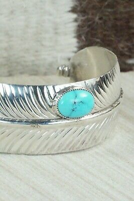 Turquoise & Sterling Silver Bracelet - Aaron Davis