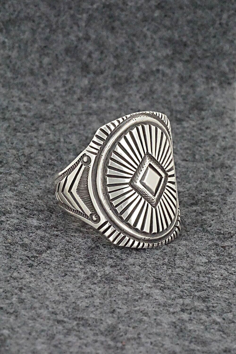 Sterling Silver Ring - Calvin Martinez - Size 8