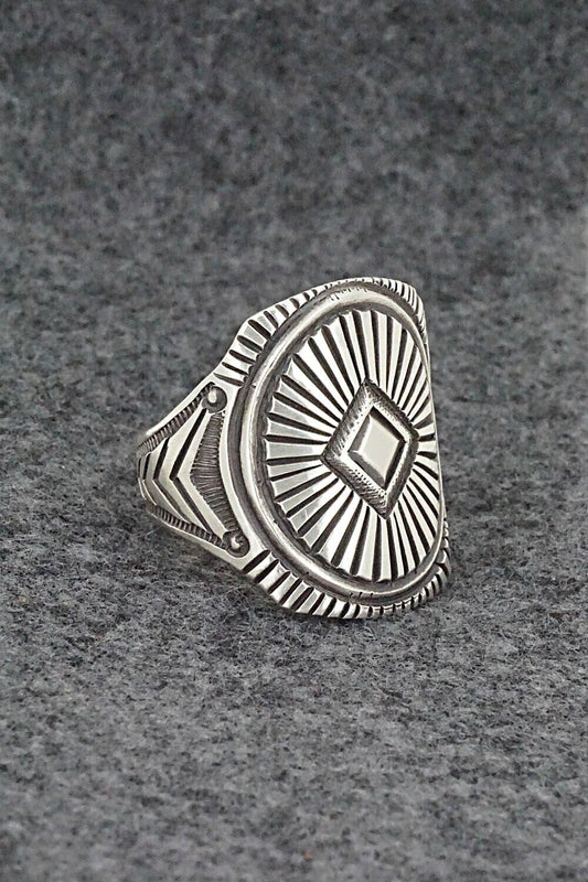 Sterling Silver Ring - Calvin Martinez - Size 8