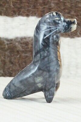 Seal Zuni Fetish Carving - Todd Etsate