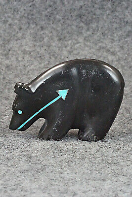 Bear Zuni Fetish Carving - Andres Quandelacy
