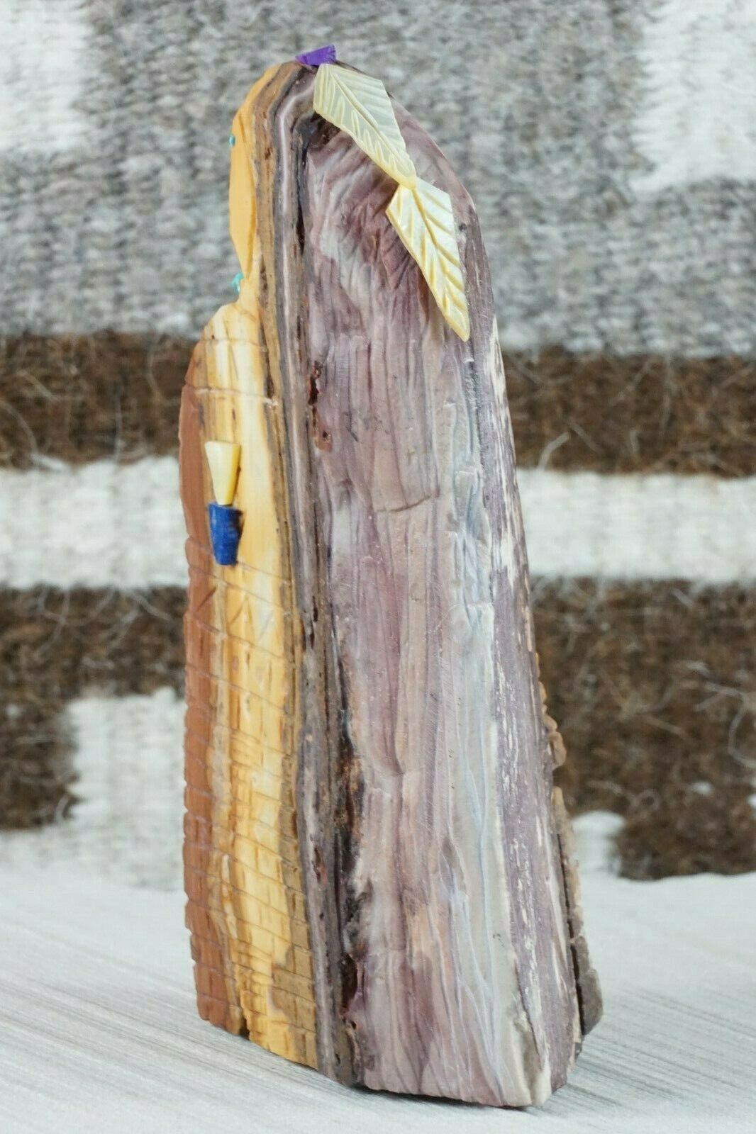 Corn Maiden Zuni Fetish Carving - Jon Quam - High Lonesome Trading