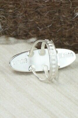 Spiny Oyster & Sterling Silver Ring - Harold Smith - Size 7.5