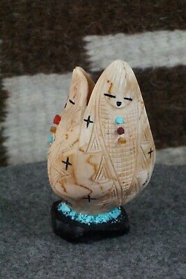Corn Maiden Zuni Fetish Carving - Stuart Quandelacy