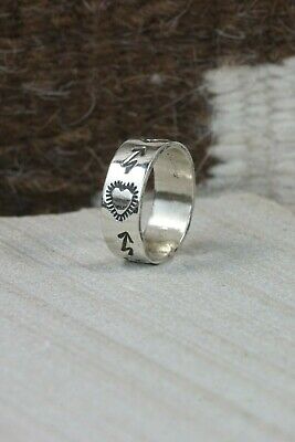 Navajo Sterling Silver Ring - Native American - Size 6.25
