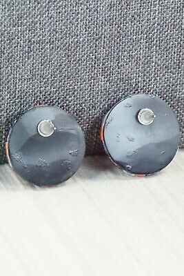 Multi Stone Inlay & Sterling Silver Earrings - Chaslyn Crespin