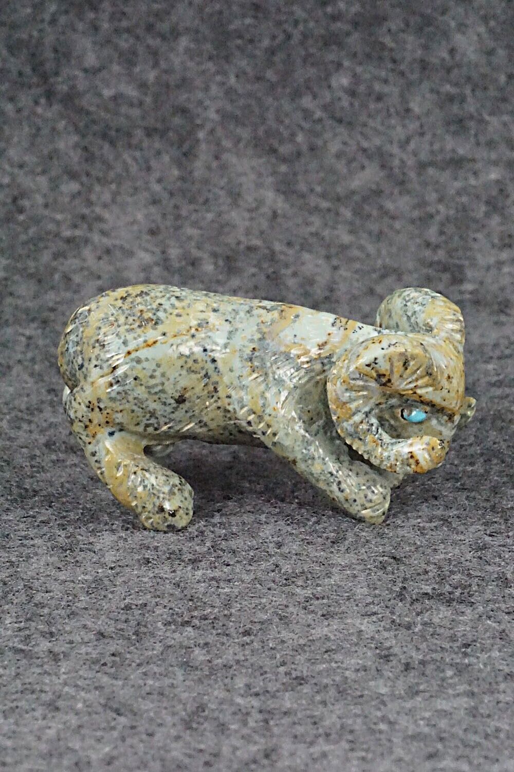 Ram Zuni Fetish Carving - Wilfred Cheama