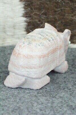 Armadillo Zuni Fetish Carving - Derrick Kaamasee - High Lonesome Trading