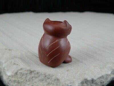 Owl Zuni Fetish Carving - Brandon Phillips - High Lonesome Trading