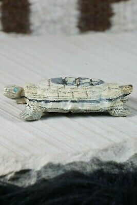 Turtle Zuni Fetish Carving - Herbert Him - High Lonesome Trading