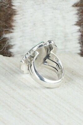 Turquoise & Sterling Silver Ring - Irvin Tsosie - Size 5.25