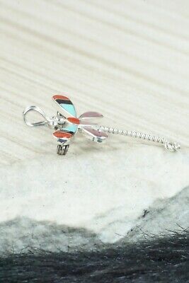 Multi Stone and Sterling Silver Pendant & Pin - Lyndon Ahiyite