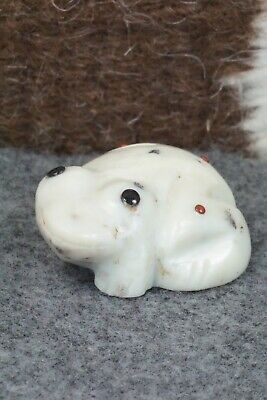 Frog Zuni Fetish Carving - Gordon Poncho