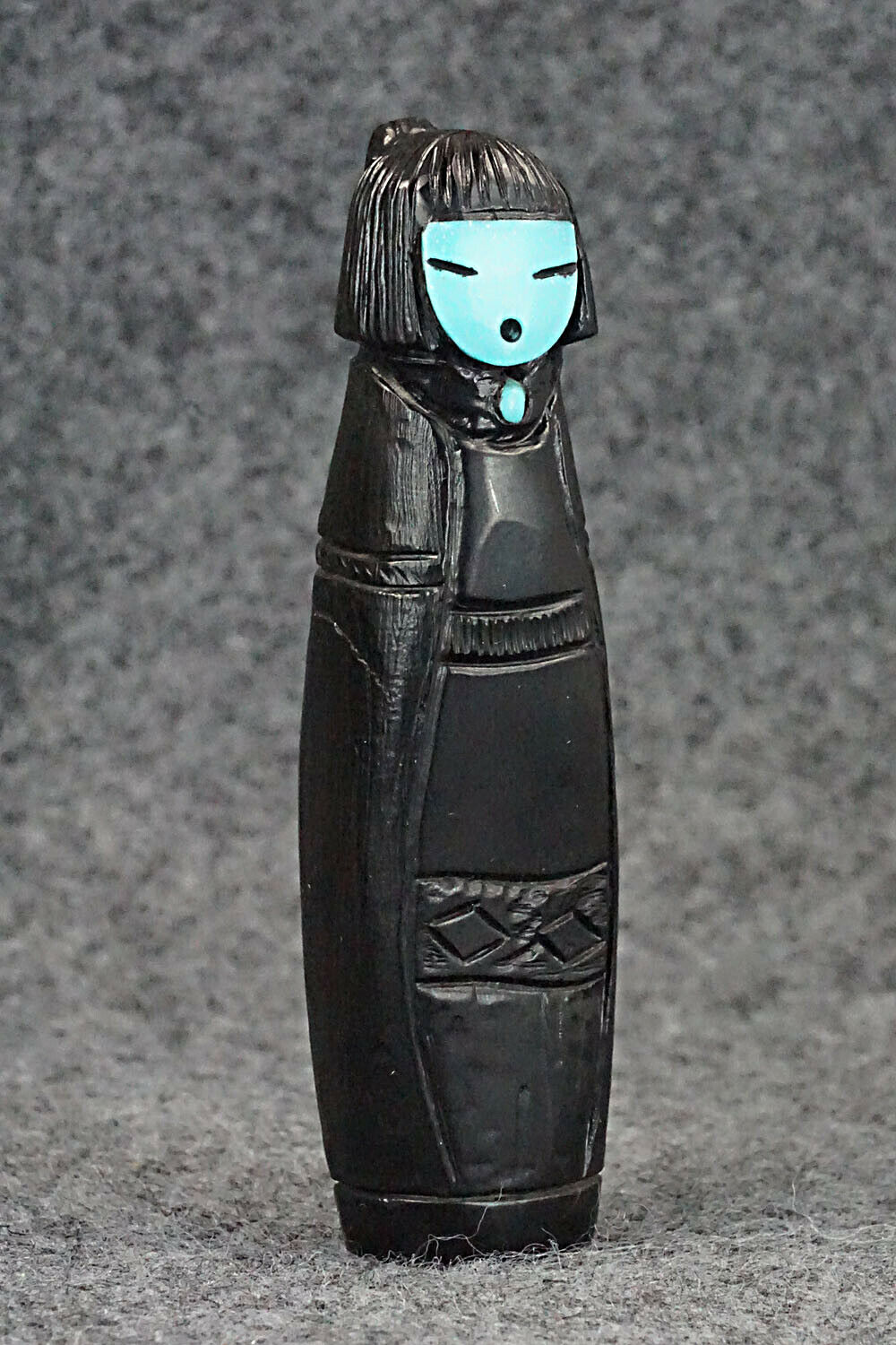 Corn Maiden Zuni Fetish Carving - Sandra Quandelacy