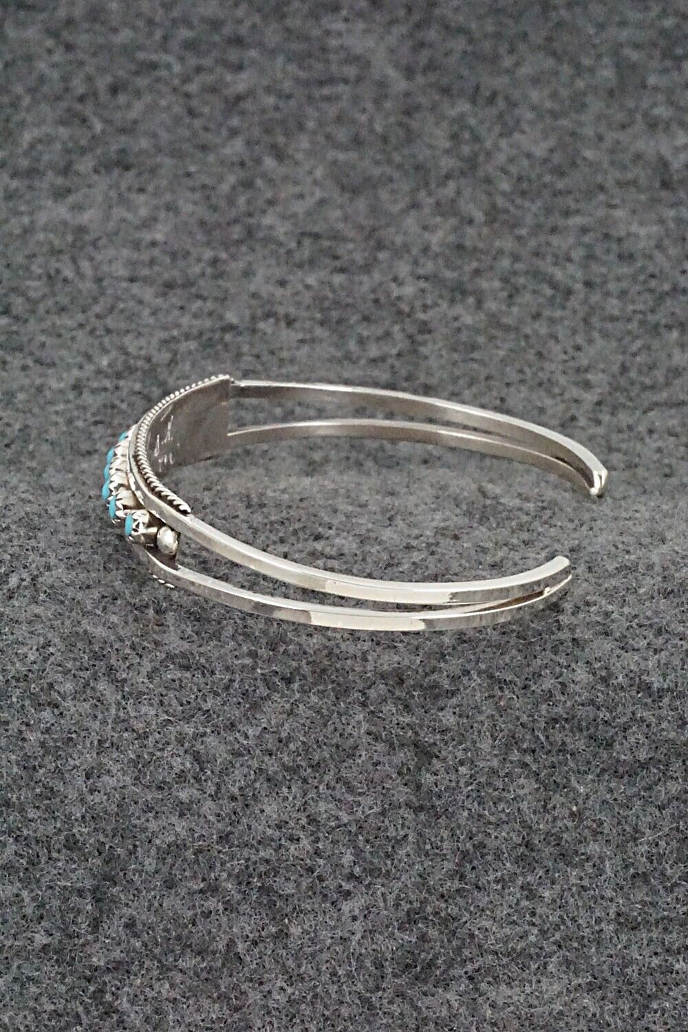 Turquoise & Sterling Silver Bracelet - Susie Livingston