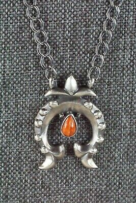 Spiny Oyster & Sterling Silver Necklace - Sharon McCarthy