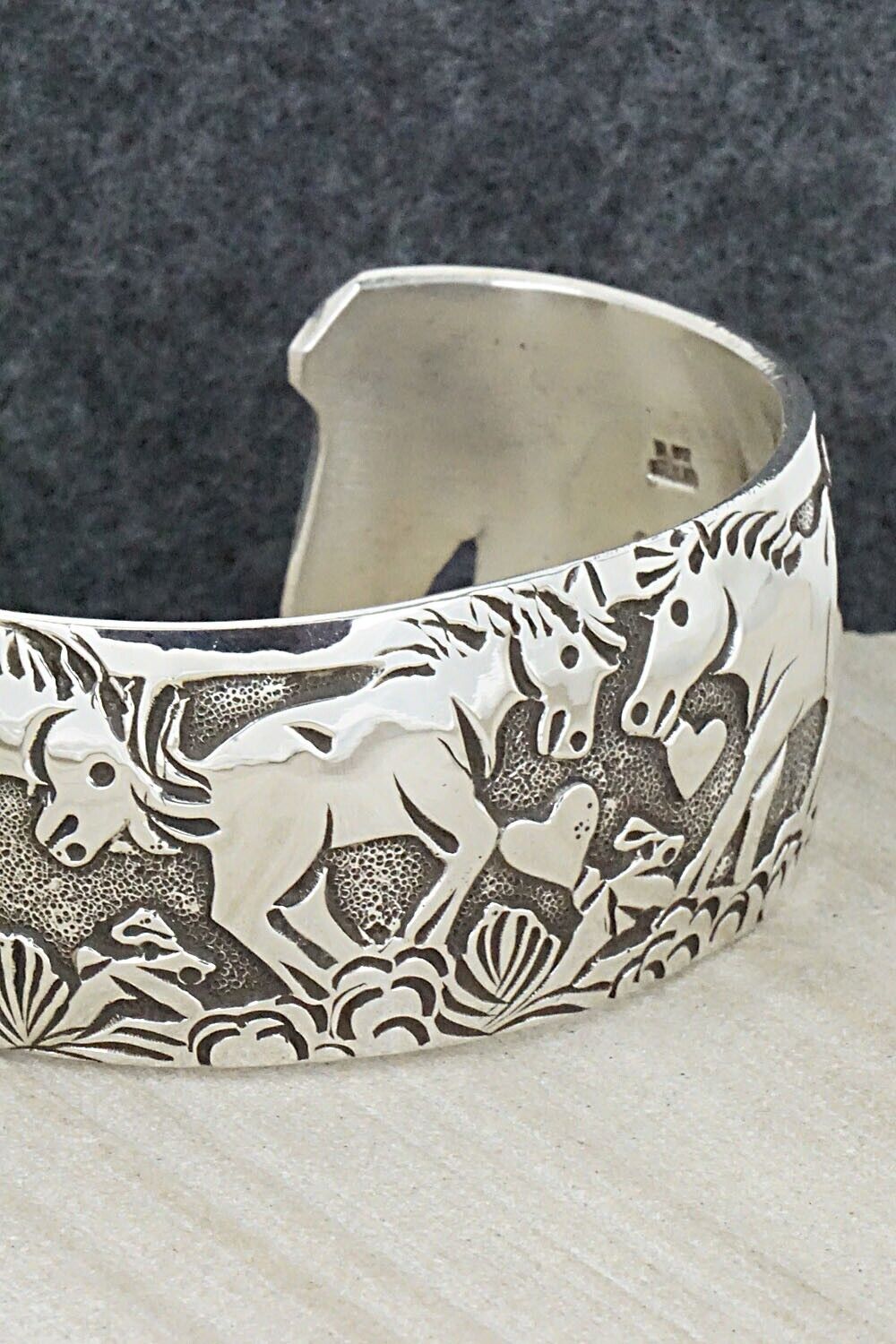 Sterling Silver Bracelet - Lloyd Becenti