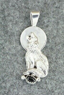 Onyx & Sterling Silver Pendant - Roger Pino
