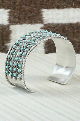 Turquoise & Sterling Silver Bracelet - Jesse Johnson
