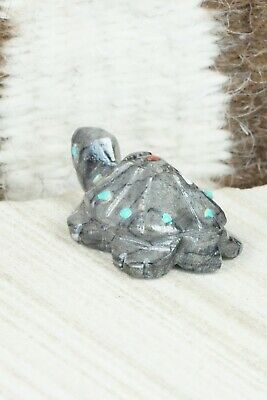 Turtle Zuni Fetish Carving - Carl Etsate