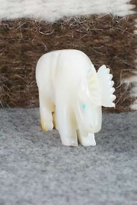 Moose Zuni Fetish Carving - Andres Quandelacy