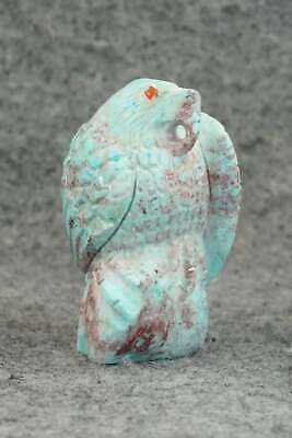 Eagle Zuni Fetish Carving - Derrick Kaamasee