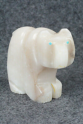 Bear Zuni Fetish Carving - Gilbert Lonjose