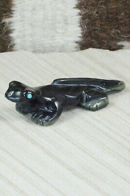 Lizard Zuni Fetish Carving - Fabian Tsethlikai