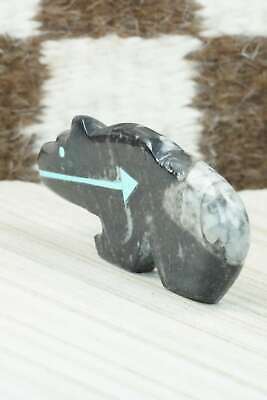 Bear Zuni Fetish Carving - Bernard Laiwakete