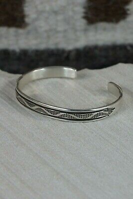 Sterling Silver Bracelet - Bruce Morgan - Navajo - High Lonesome Trading