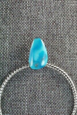 Turquoise & Sterling Silver Earrings - Annie Spencer - High Lonesome Trading