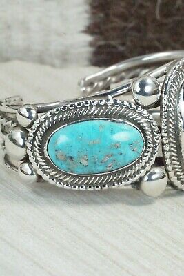 Turquoise & Sterling Silver Bracelet - Rick Martinez