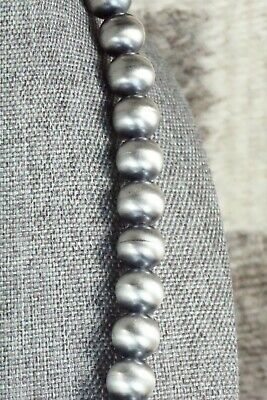 Turquoise & Sterling Silver Pearl Necklace - Jan Mariano - High Lonesome Trading