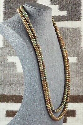 Turquoise & Sterling Silver Necklace - Navajo