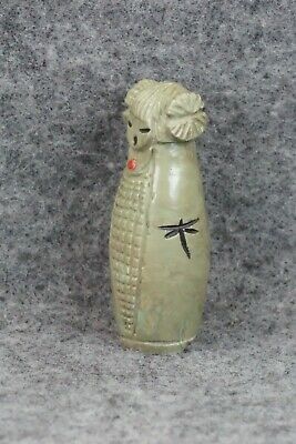 Corn Maiden Zuni Fetish Carving - Sandra Quandelacy