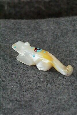 Mountain Lion Zuni Fetish Carving - Danette Laate