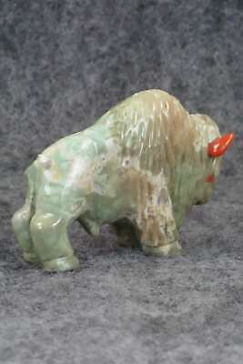 Buffalo Zuni Fetish Carving - Andres Quandelacy