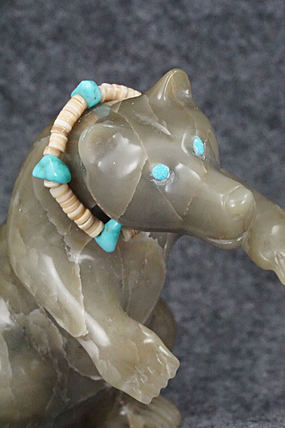 Bear Zuni Fetish Carving - Albert Eustace