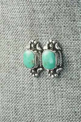 Turquoise & Sterling Silver Earrings - Betty Begay